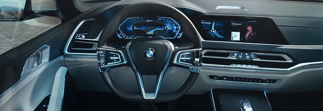 BMW X8 dashboard