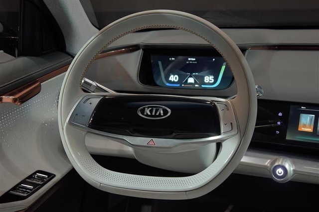 2019 Kia Niro EV and PHEV steering wheel