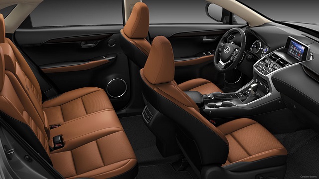 2019 Lexus NX F Sport and NX 300h interior