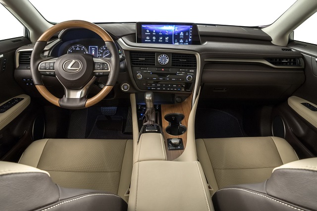 2019 Lexus RX 350 and 350L cabin