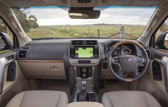 2019 Toyota Land Cruiser Prado cabin