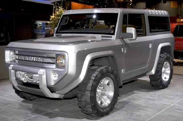 2020 Ford Bronco front