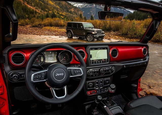 2019 Jeep Wrangler Unlimited cabin