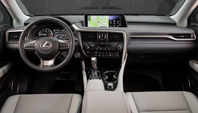 2020 Lexus RX 350 and 350L cabin