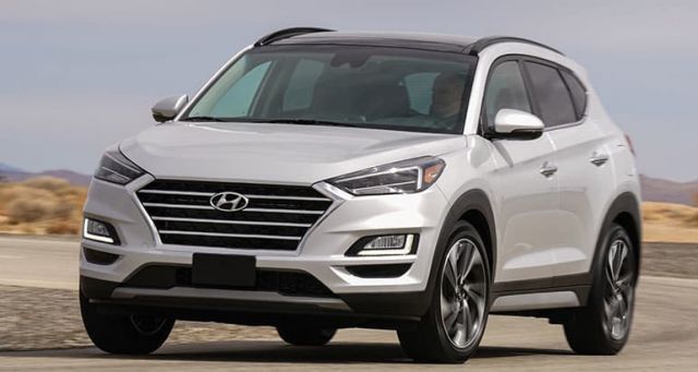 2020 Hyundai Tucson front