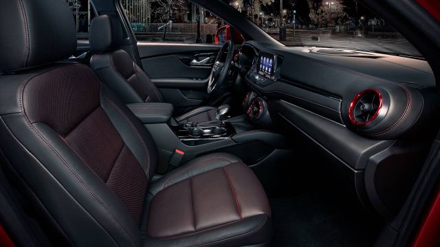2020 Chevy Blazer interior