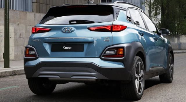 2020 Hyundai Kona rear