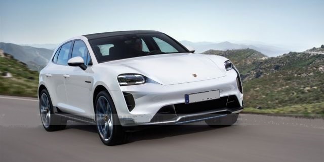 2021 Porsche Macan front look