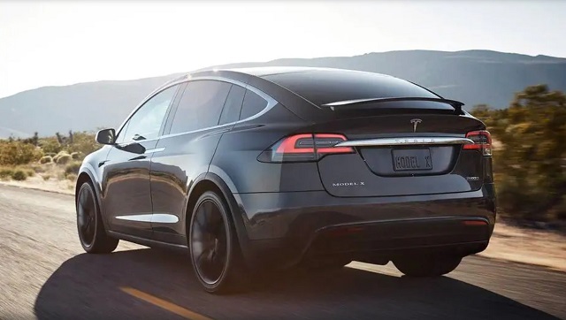 2021 Tesla Model X rear
