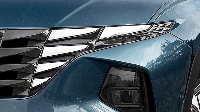 2022 Hyundai Tucson headlights